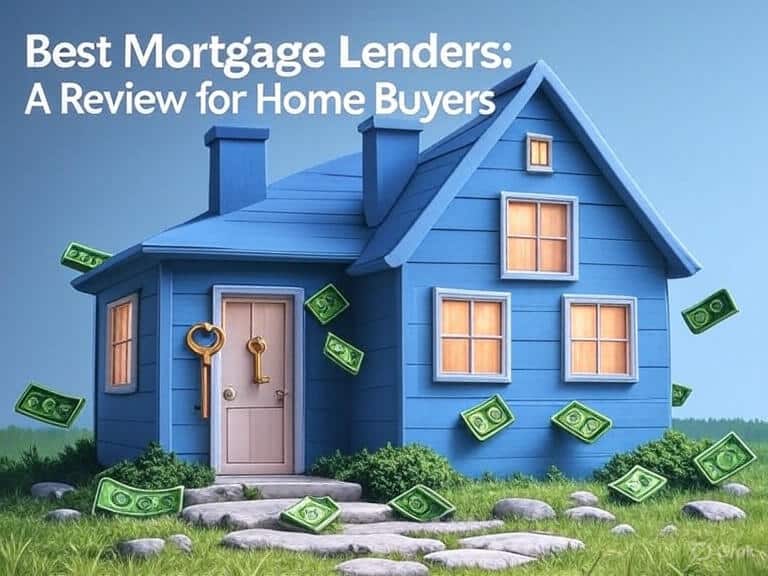 Featured image for best mortgage lenders review on home buyer mortgages.