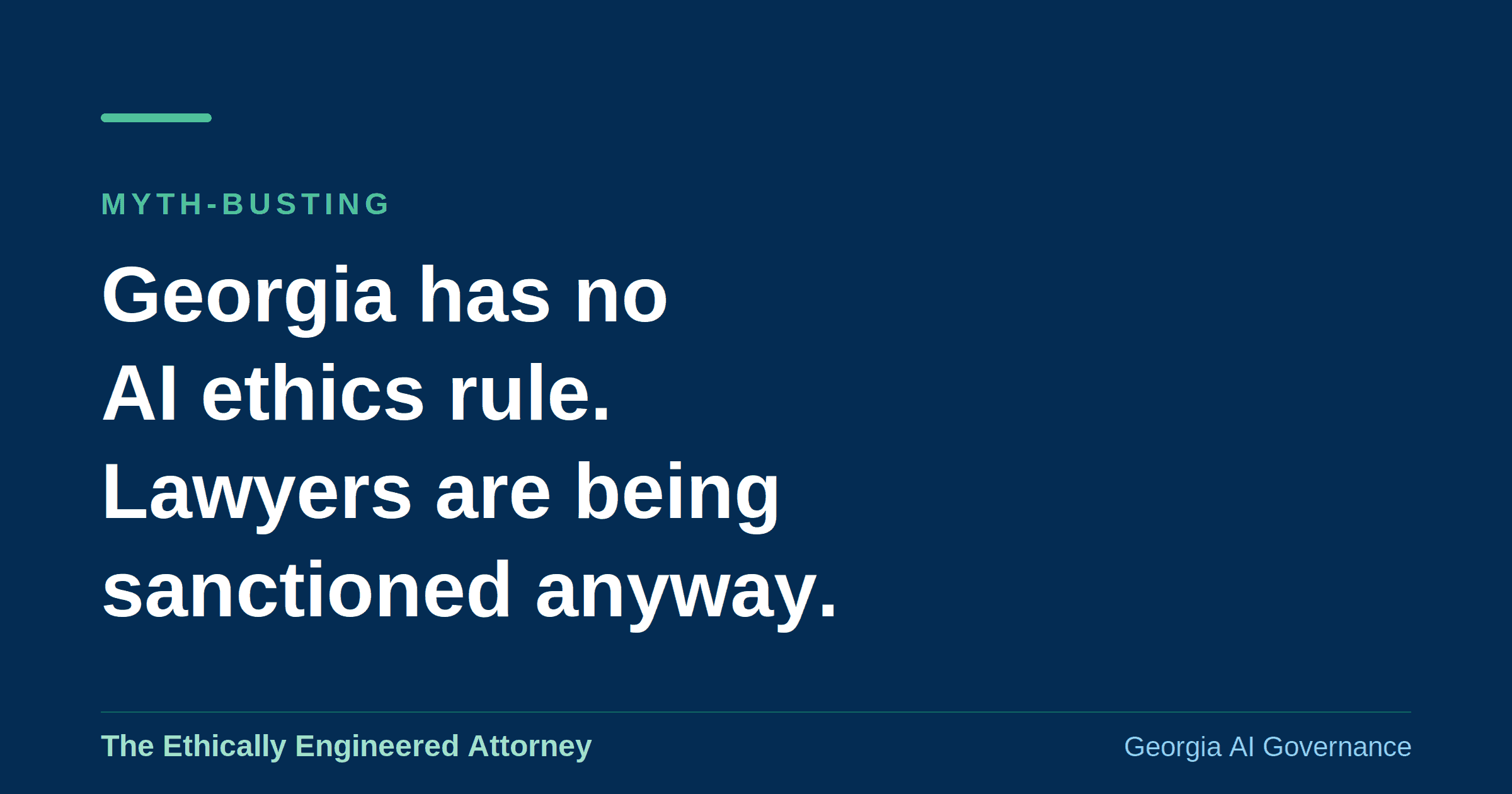 Georgia AI ethics opinion gap explained by The Ethically Engineered Attorney