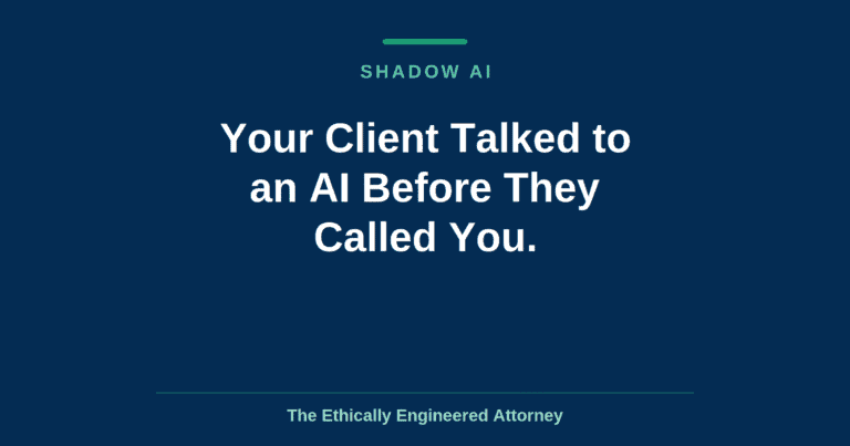 Attorney-client privilege and AI chatbot conversations, Georgia law firm risk